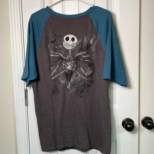 Nightmare before Christmas Mens jack t shirt. Size large